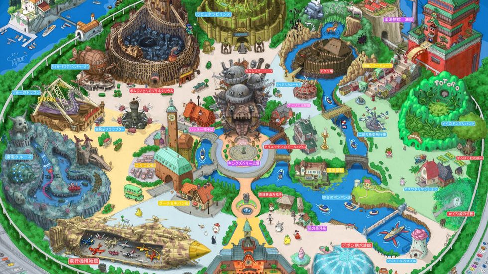 Ghibli Park Concept