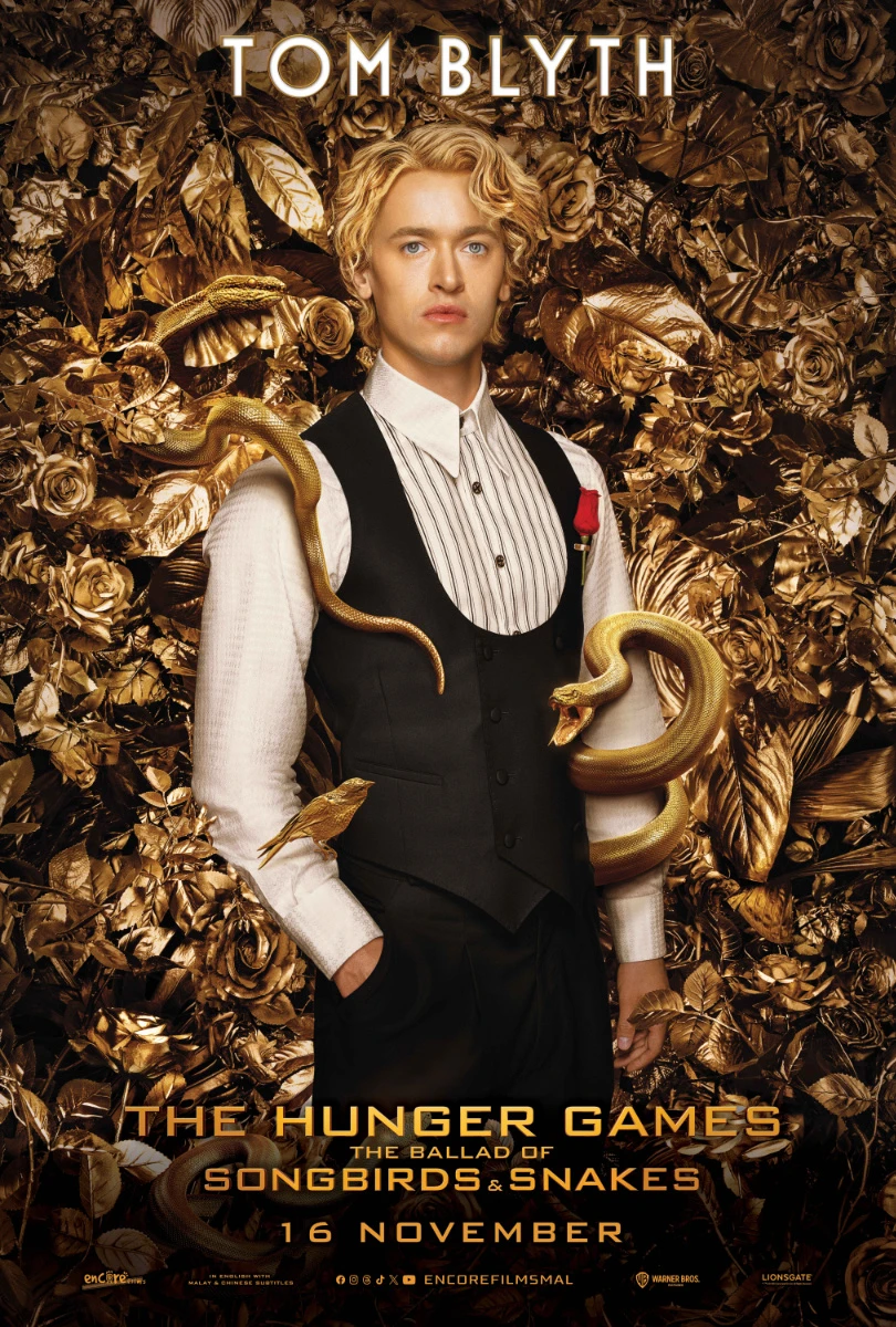 The Hunger Games MAL Tom Character Low Res poster 27 x 40