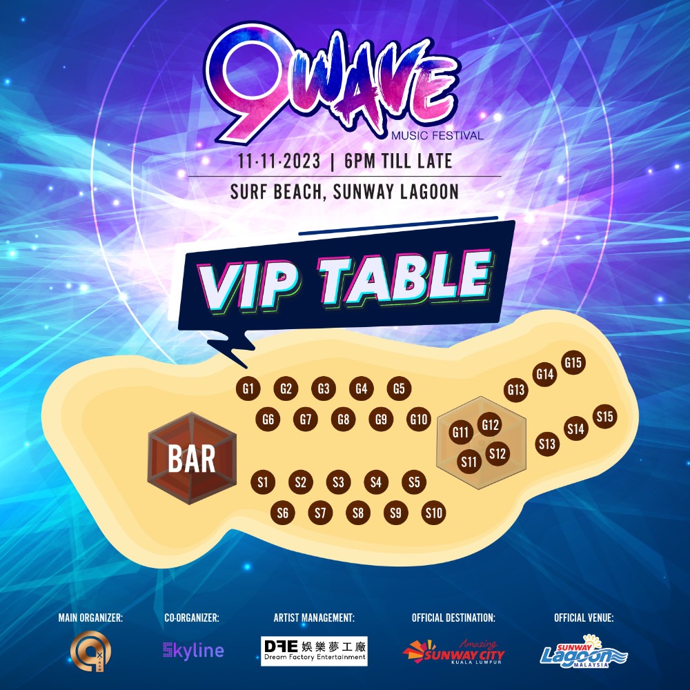 VIP Table Seating Plan