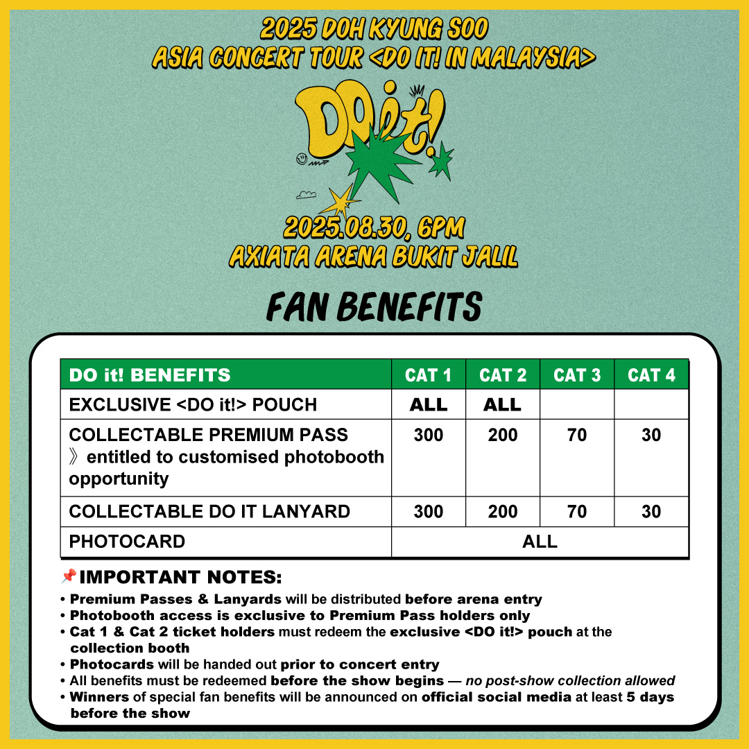 DO it! in Malaysia_Fan Benefits