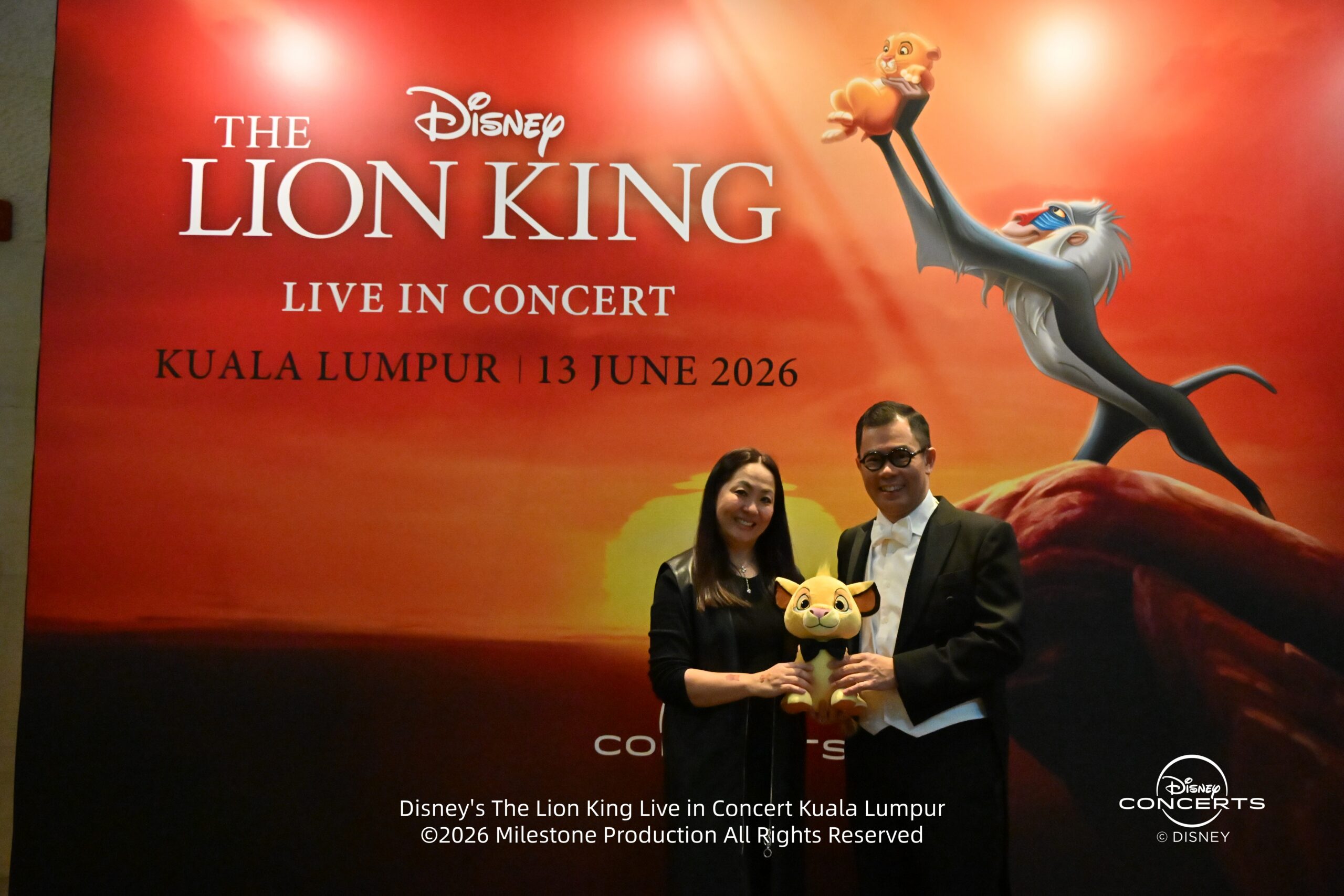 Managing Director of Milestone Production Dato’ Grace Lee and Resident Conductor of National Symphony Orchestra Malaysia Mr Eric Lee